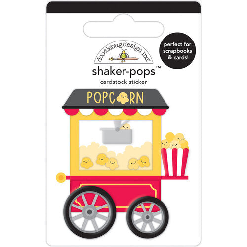 Shaker-Pops - 3D Cardstock Sticker - What's Poppin'