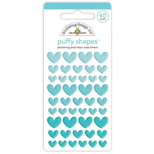 Swimming Pool Heart - Puffy Shapes