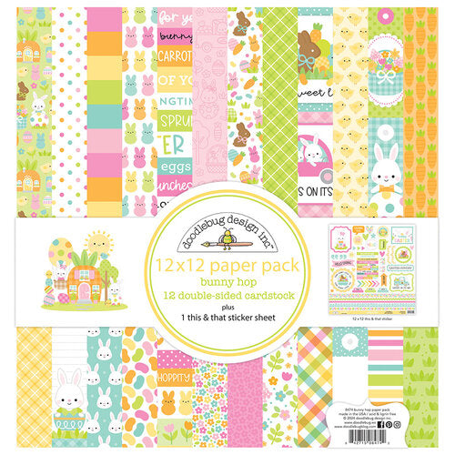 Bunny Hop Collection - 12 x 12 Paper Pack