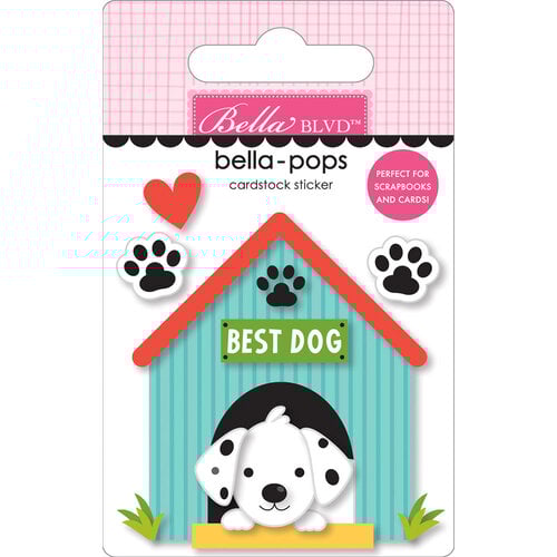 Bella-pops 3D stickers - Best Dog