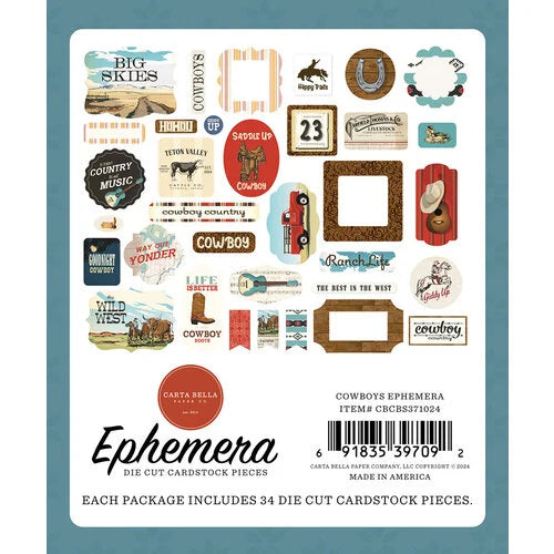 Cowboys Collection - Ephemera
