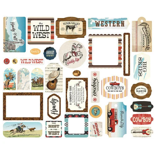 Cowboys Collection - Frames And Tags