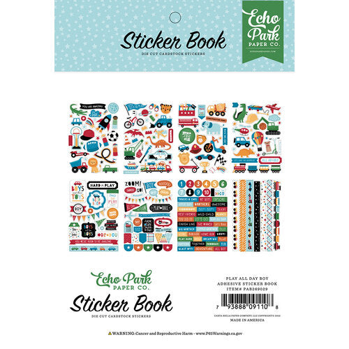 Play All Day Boy Collection - Sticker Book