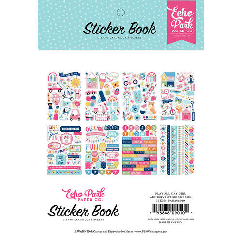 Play All Day Girl Collection - Sticker Book