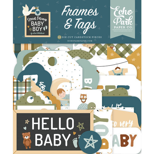 Special Delivery Baby Boy Collection - Frames And Tags
