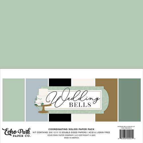 Wedding Bells Collection - 12 x 12 Paper Kit - Solids