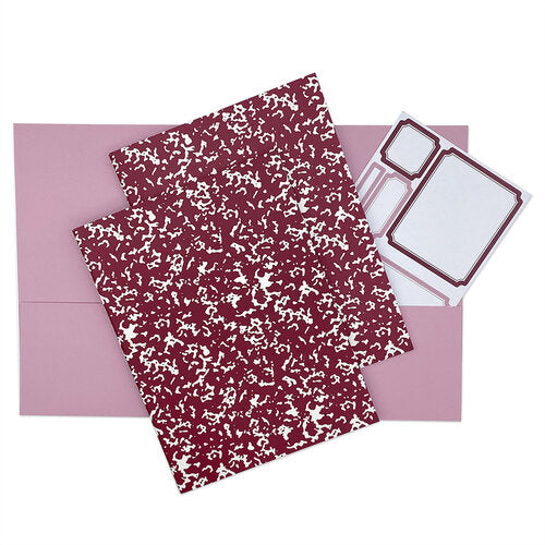 Vintage Bits Collection - Memory Journal Essentials - Plum
