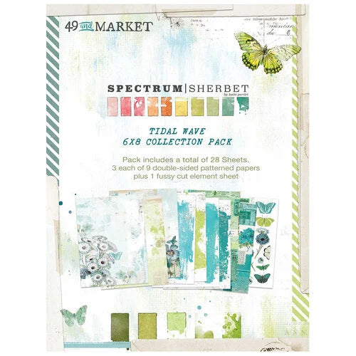 Spectrum Sherbet Collection - 6 x 8 Collection Pack - Tidal Wave