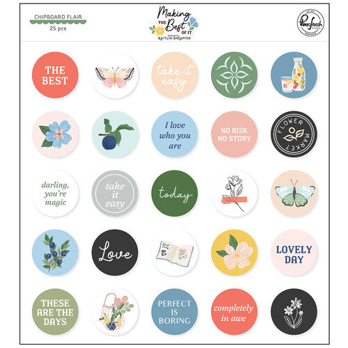 Making the Best of It Collection - Chipboard Flair