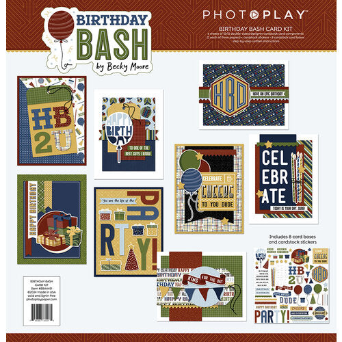 Birthday Bash Collection - Card Kit