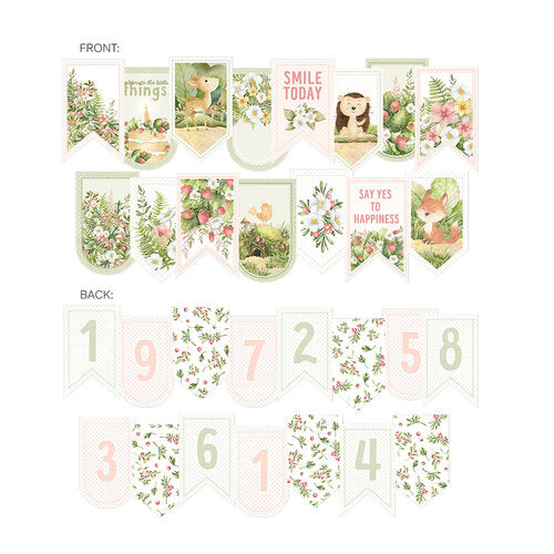 Woodland Cuties Collection - Double Sided Die-Cut Garland