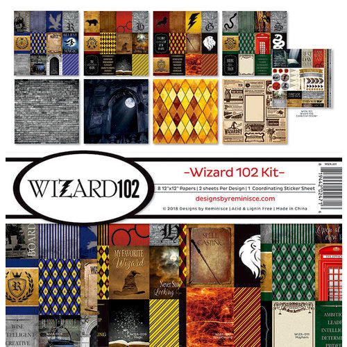 Reminisce - Wizard 102 Collection - 12 x 12 Collection Kit