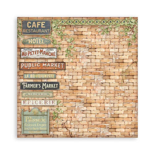 Art of Traveling Collection 12"X12"