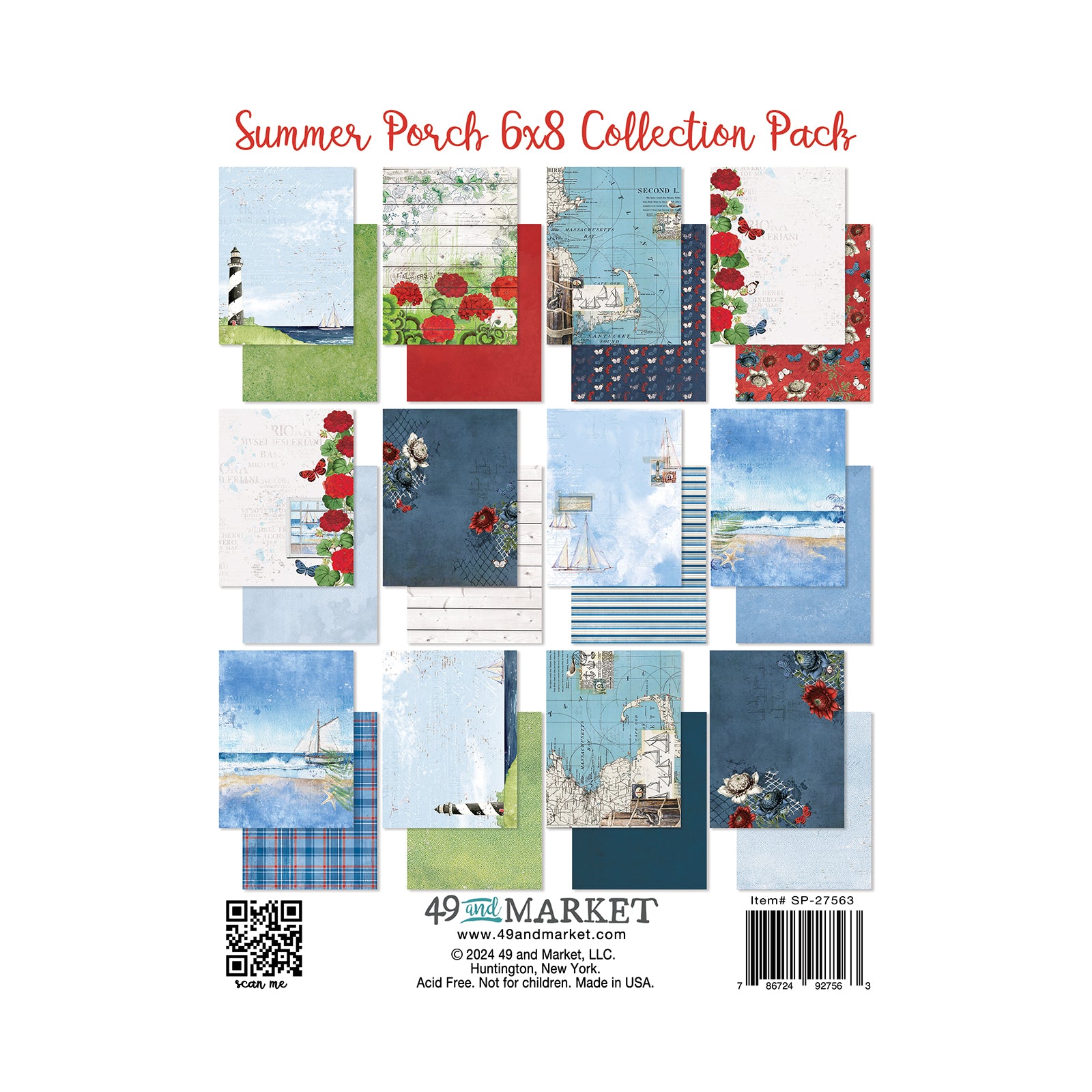Summer Porch 6x8 Paper Collection Pack