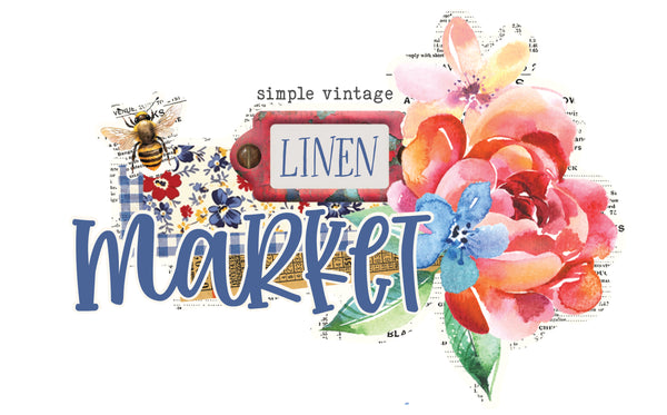 Simple Vintage Linen Market Page Kit