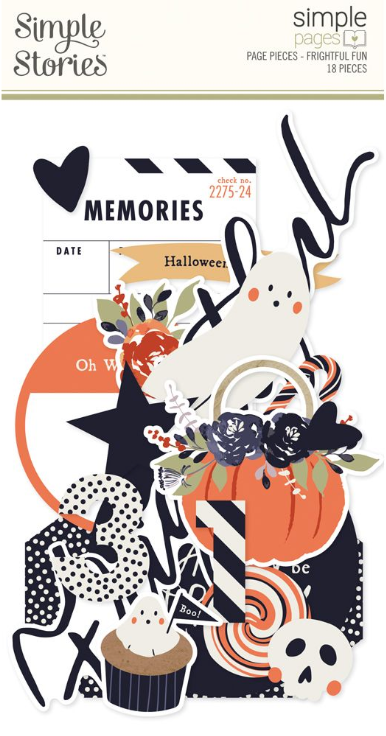 Simple Stories Frightful Fun Simple Pages Page Pieces **PRE-ORDER**