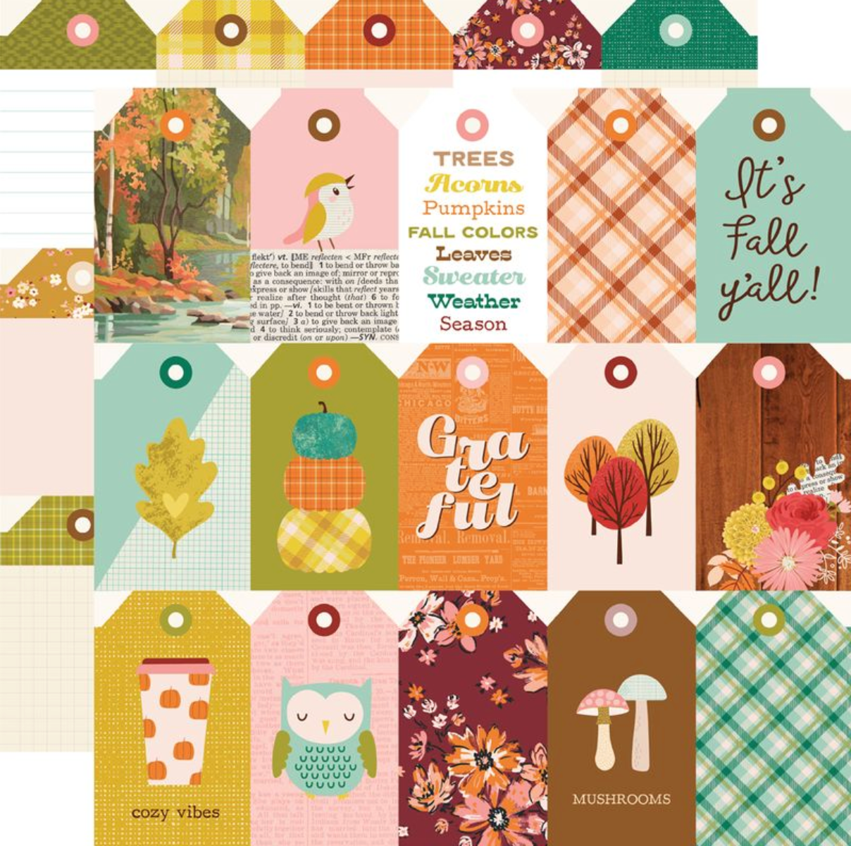 Simple StoriesPumpkins and Plaid Collector's Essential Kit **PRE-ORDER**