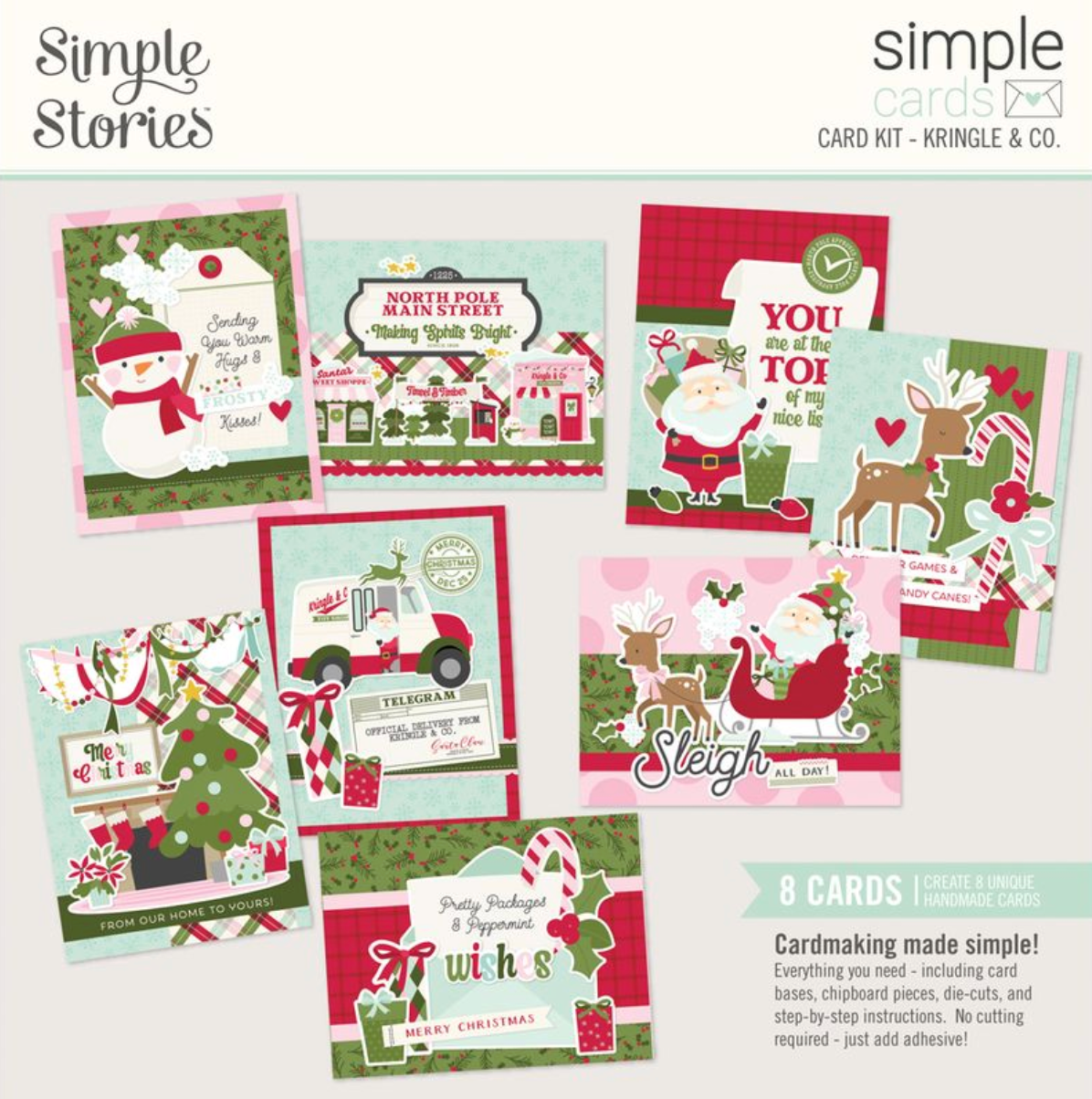 Simple Stories Kringle and Co Simple Cards Card Kit **PRE-ORDER**