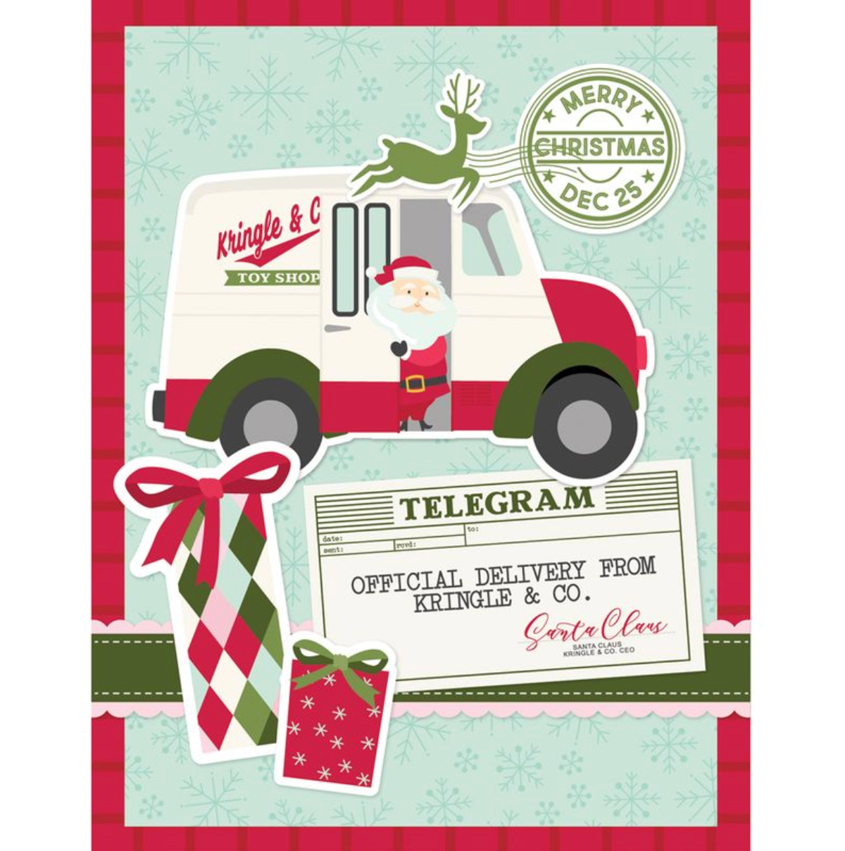 Simple Stories Kringle and Co Simple Cards Card Kit **PRE-ORDER**
