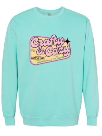 Crafty & Cozy Event Crewneck Sweatshirt
