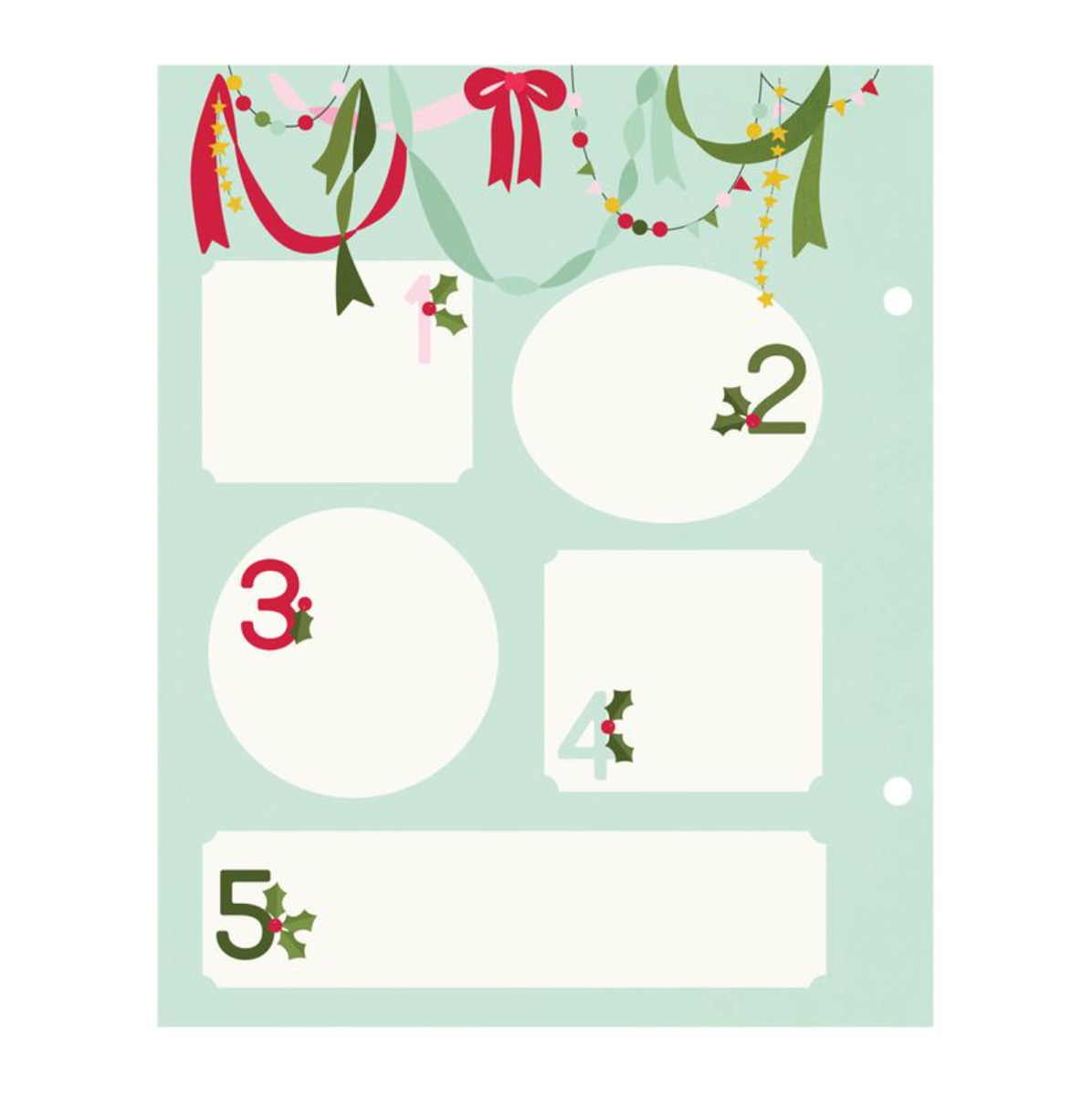 Simple Stories Kringle and Co SN@P! 6x8 Binder Inserts **PRE-ORDER**