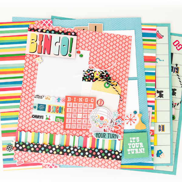 Game Night Page Kit 🕹️🀄️ 🎲