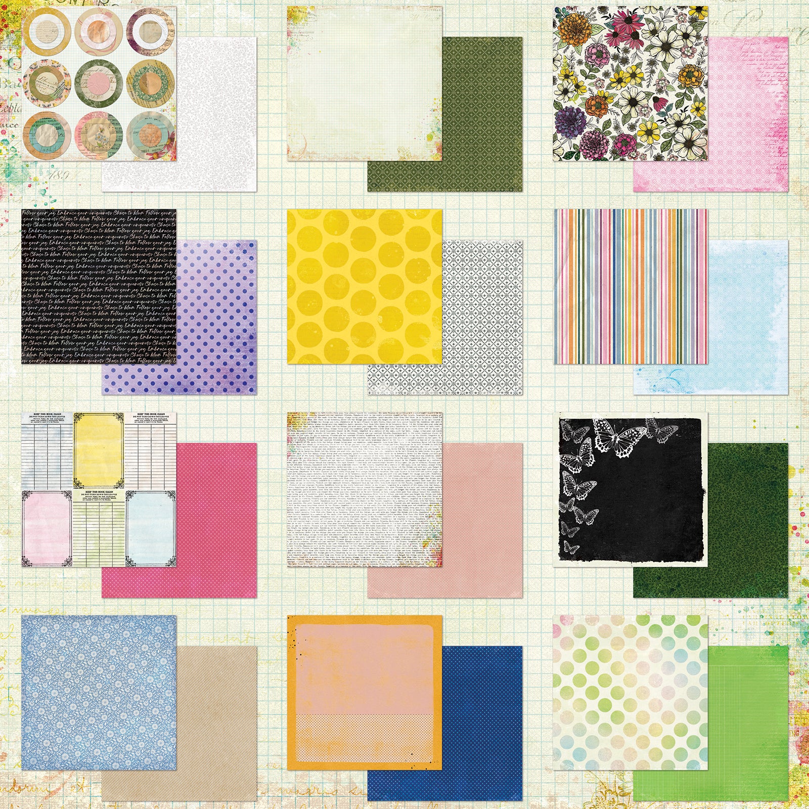 The Flower Emporium 12"X12" Paper Pad