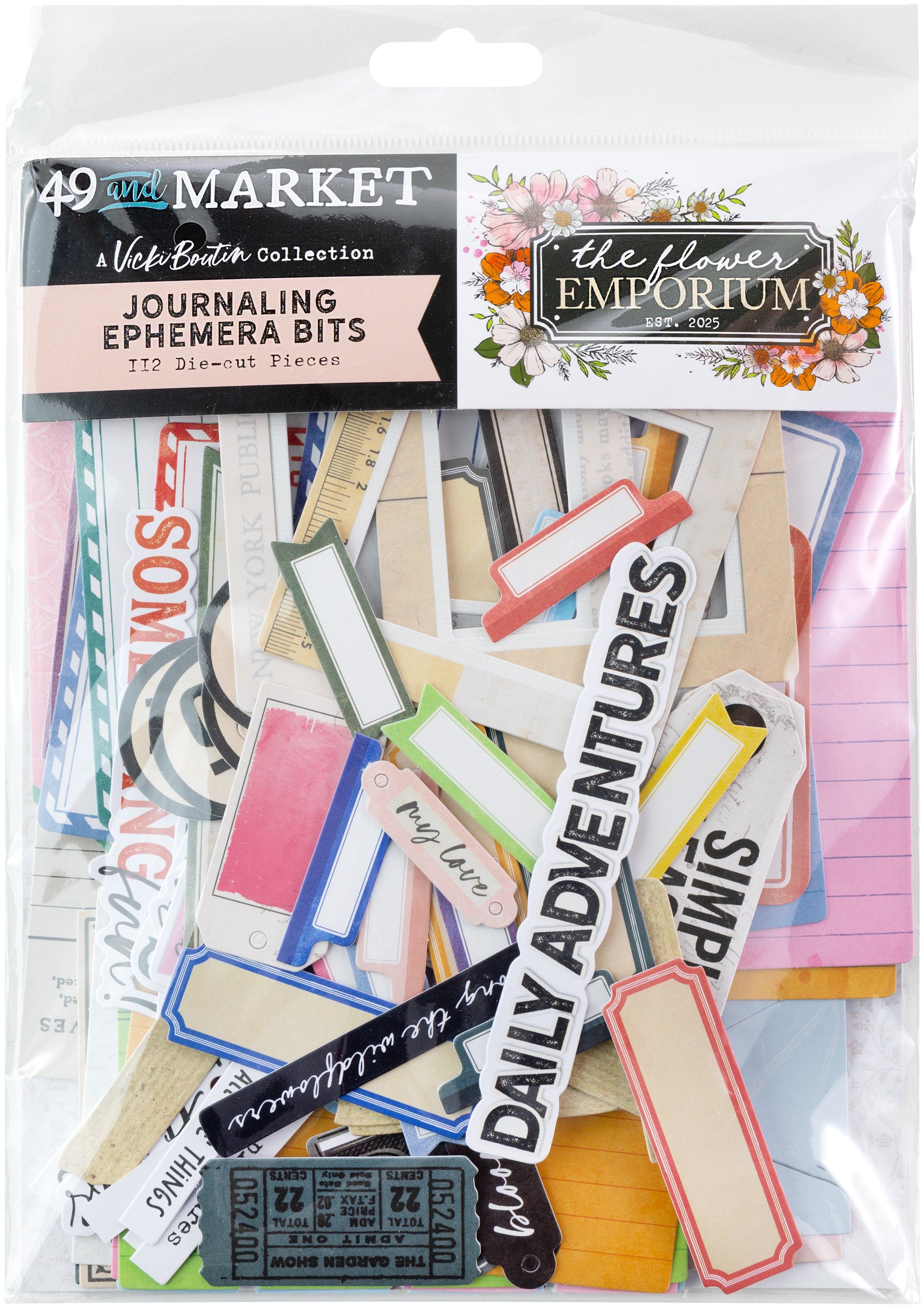The Flower Emporium Journaling Die-Cuts