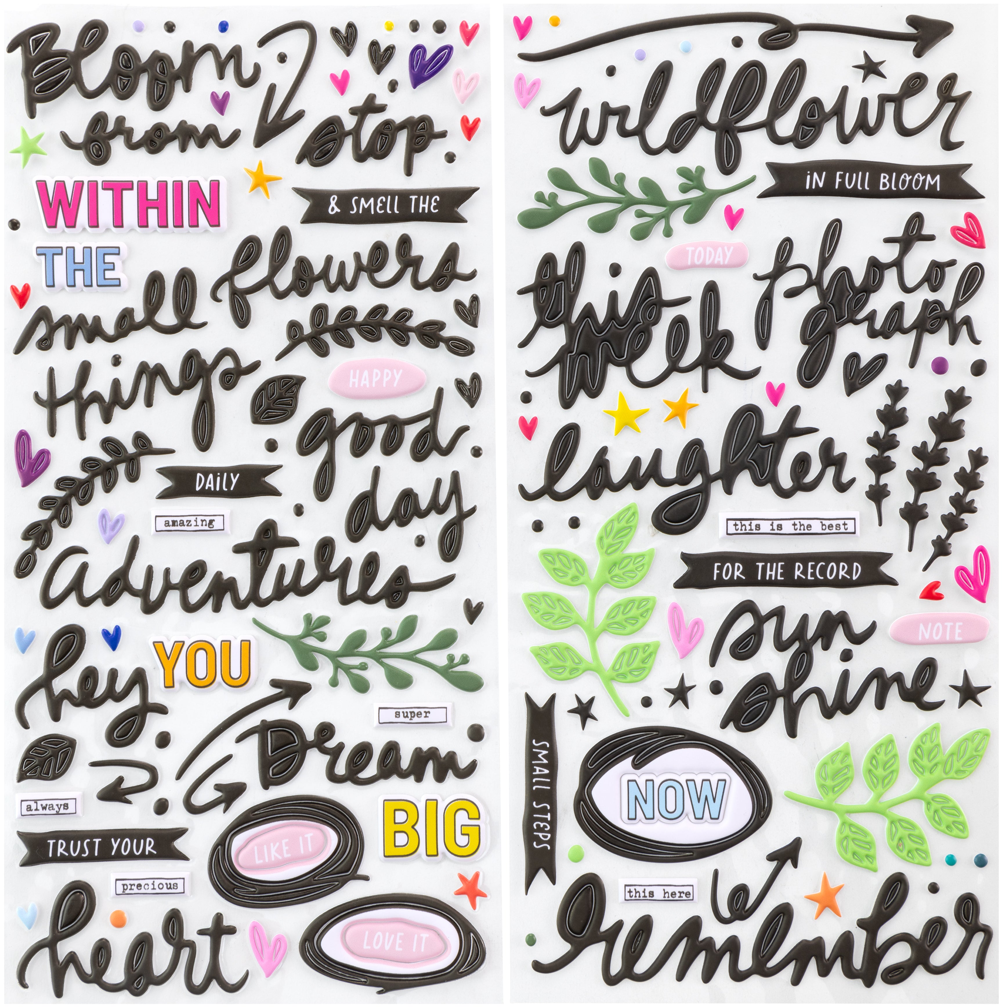 The Flower Emporium - Puffy Stickers