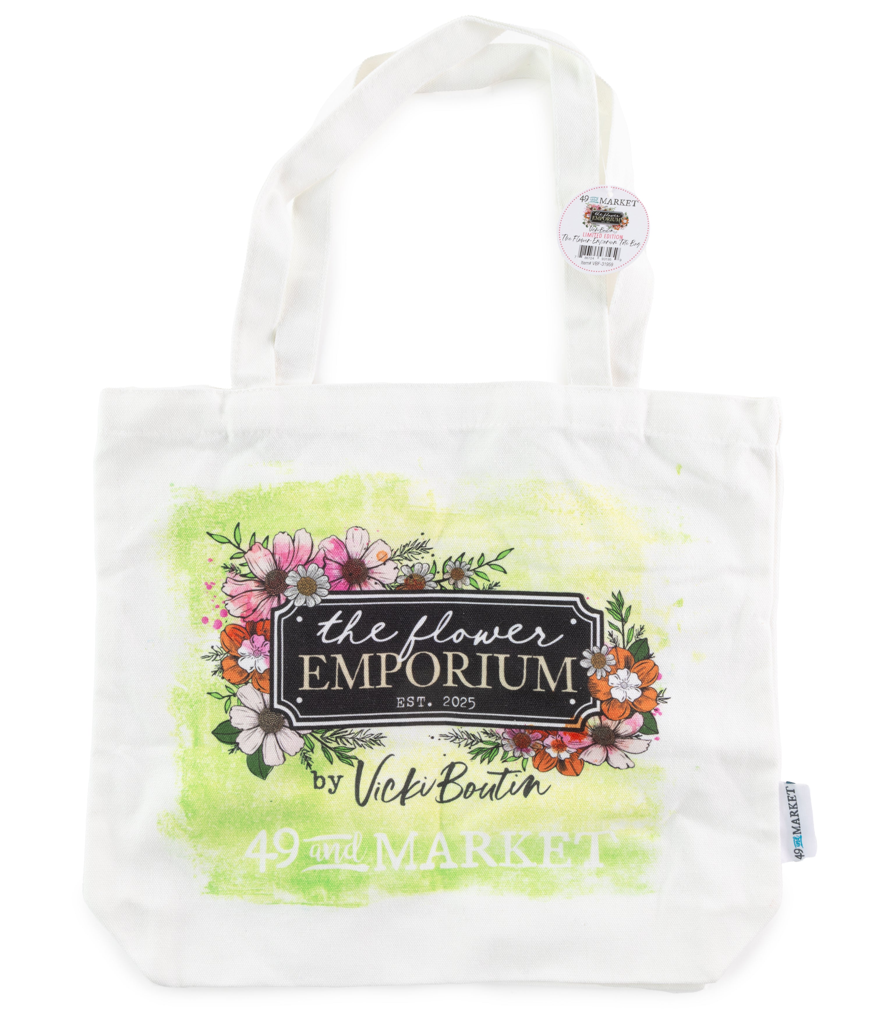 The Flower Emporium Collection - Tote Bag with Handle