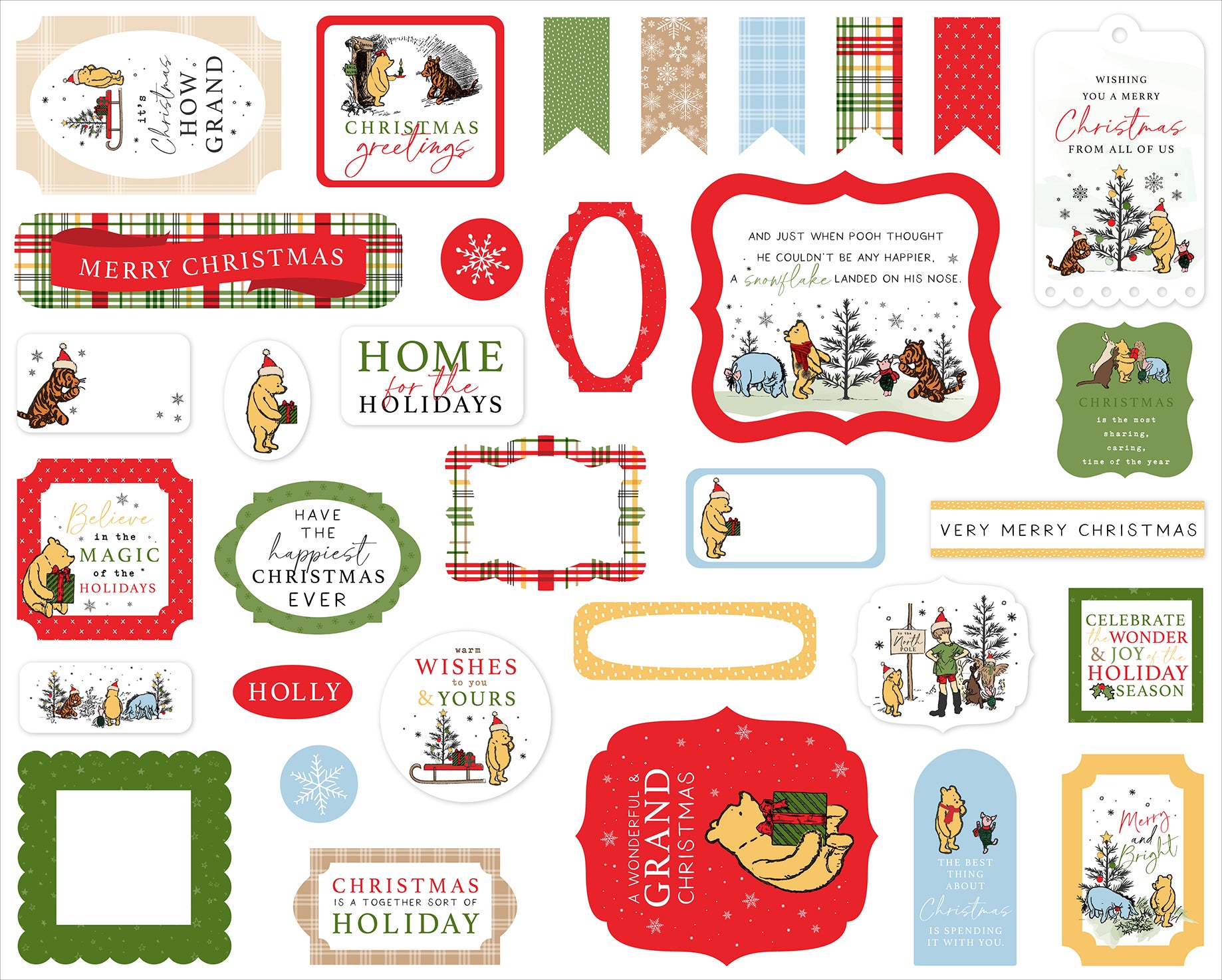 Winnie The Pooh Christmas Ephemera