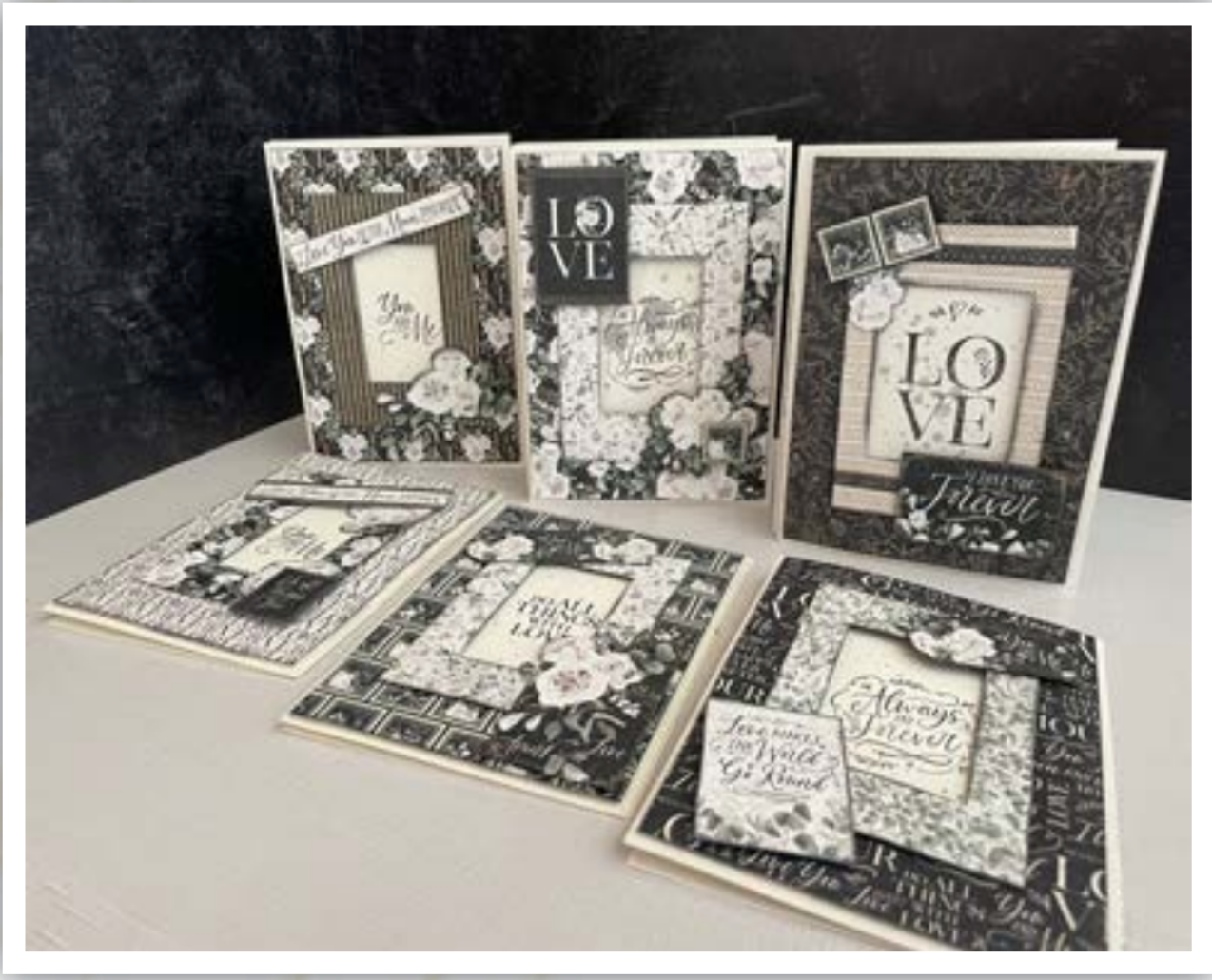 Graphic 45 Card Kit Vol 8 2023 P.S. I Love You  — Pop-Up Card Set