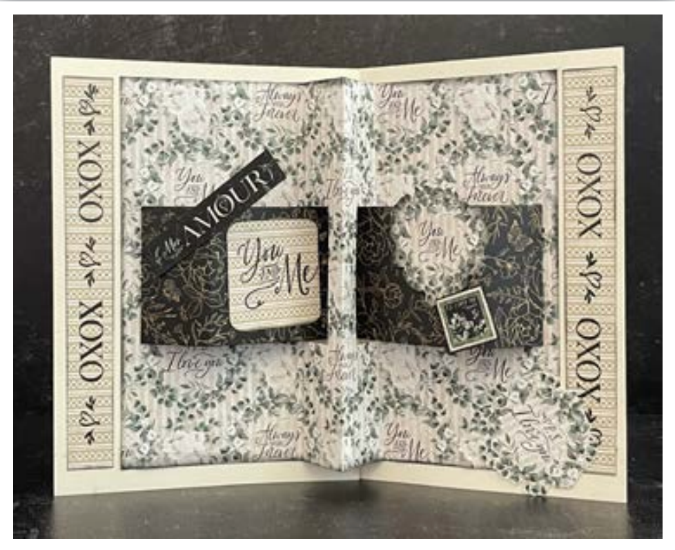 Graphic 45 Card Kit Vol 8 2023 P.S. I Love You  — Pop-Up Card Set