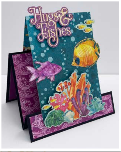 Graphic 45 Card Class Series Vol 4 2025 - Seas the Day – Faux Step Card Set