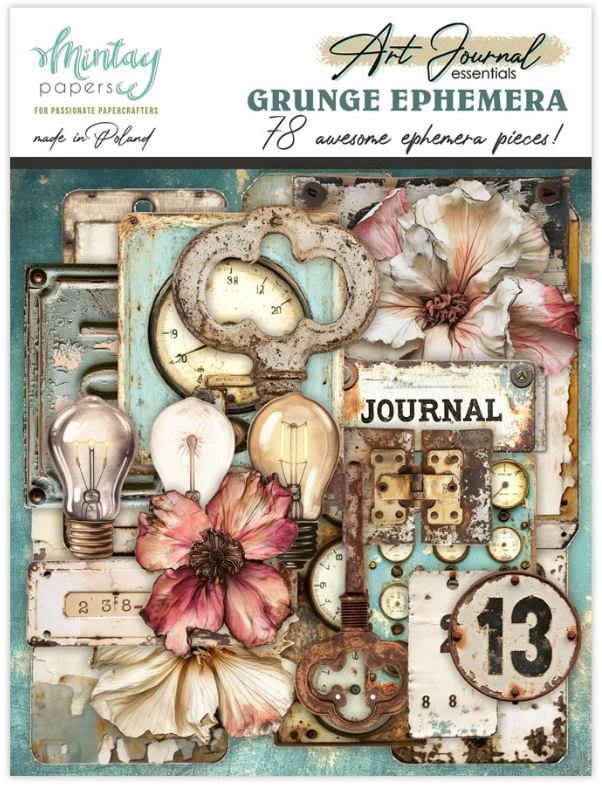 Mintay Papers Grunge Ephemera