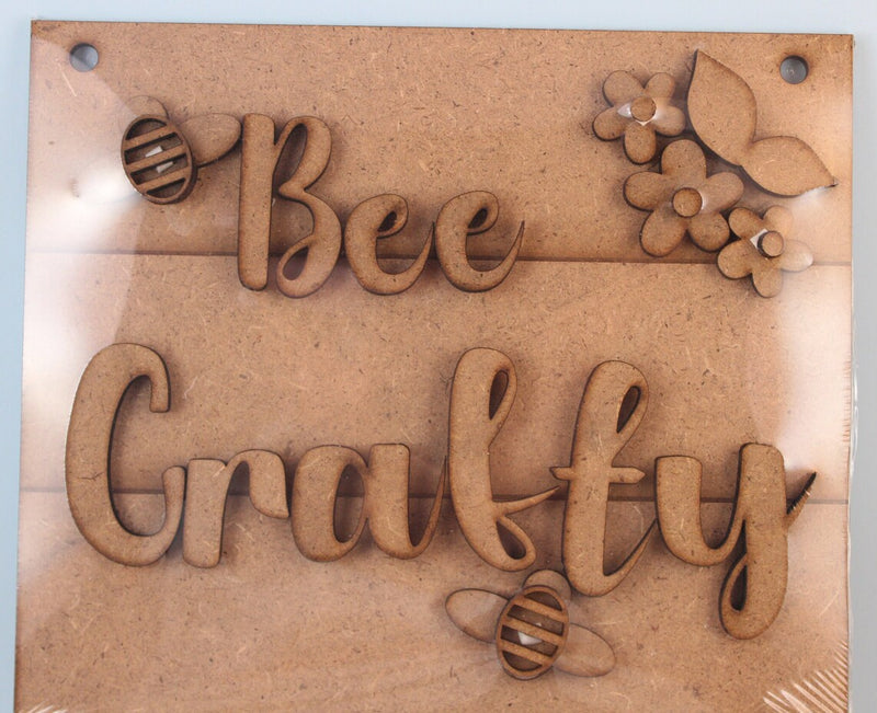 Bee Crafty Sign