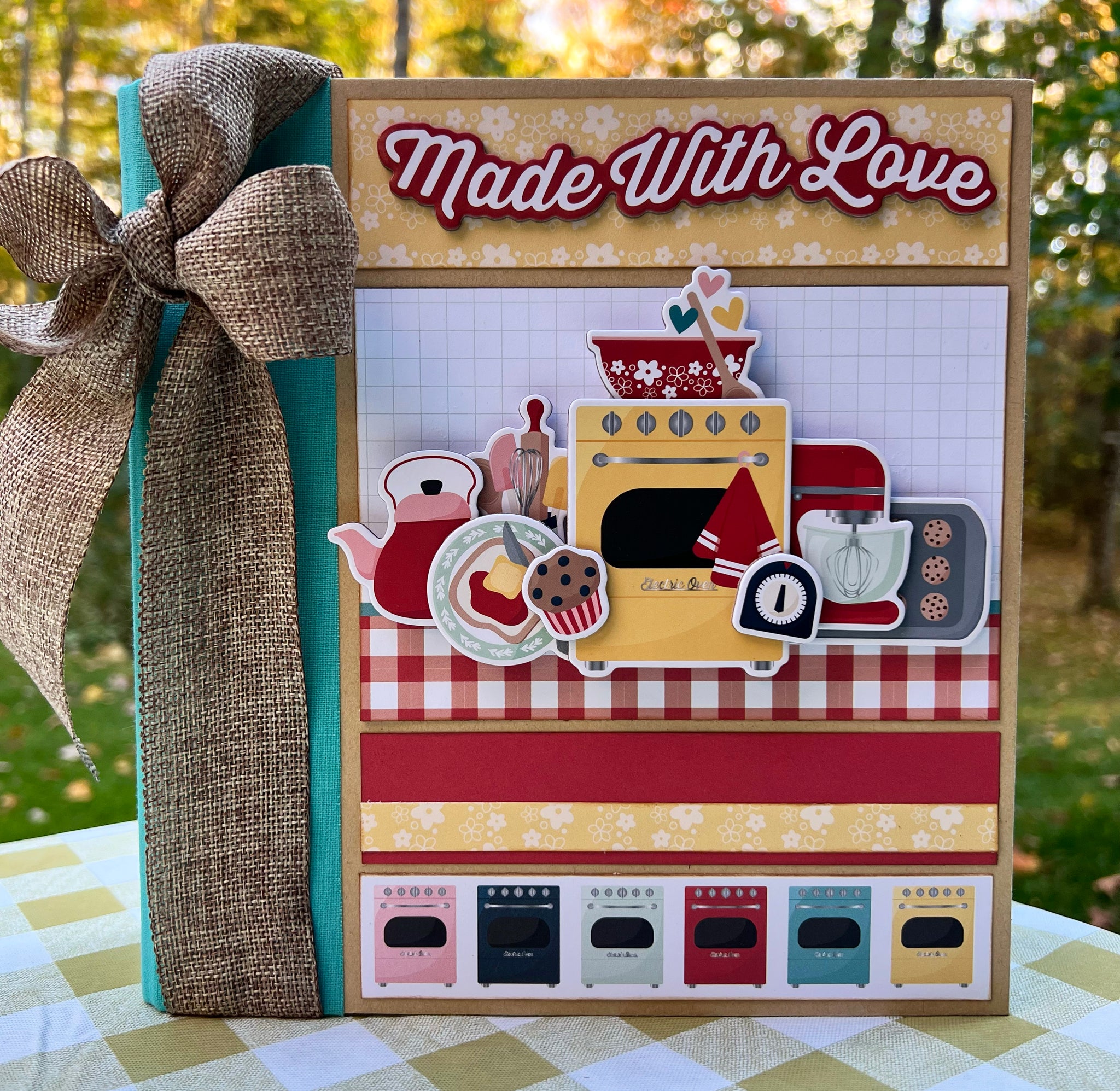 recipe binder and cards Made With Love Recipe Binder Kit