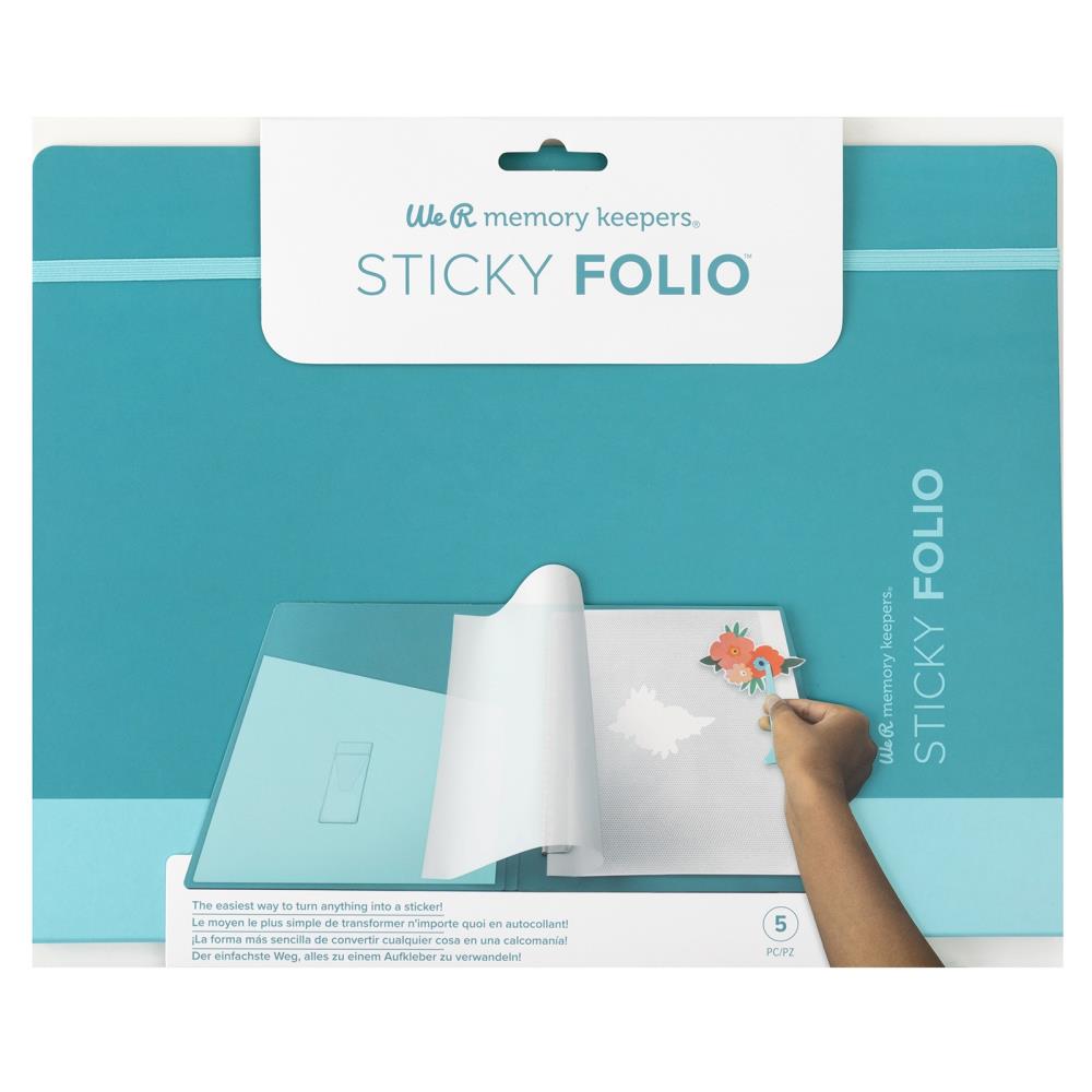 Sticky Folio 8.5&quot;X11&rdquo; Mint by We R Memory Keepers