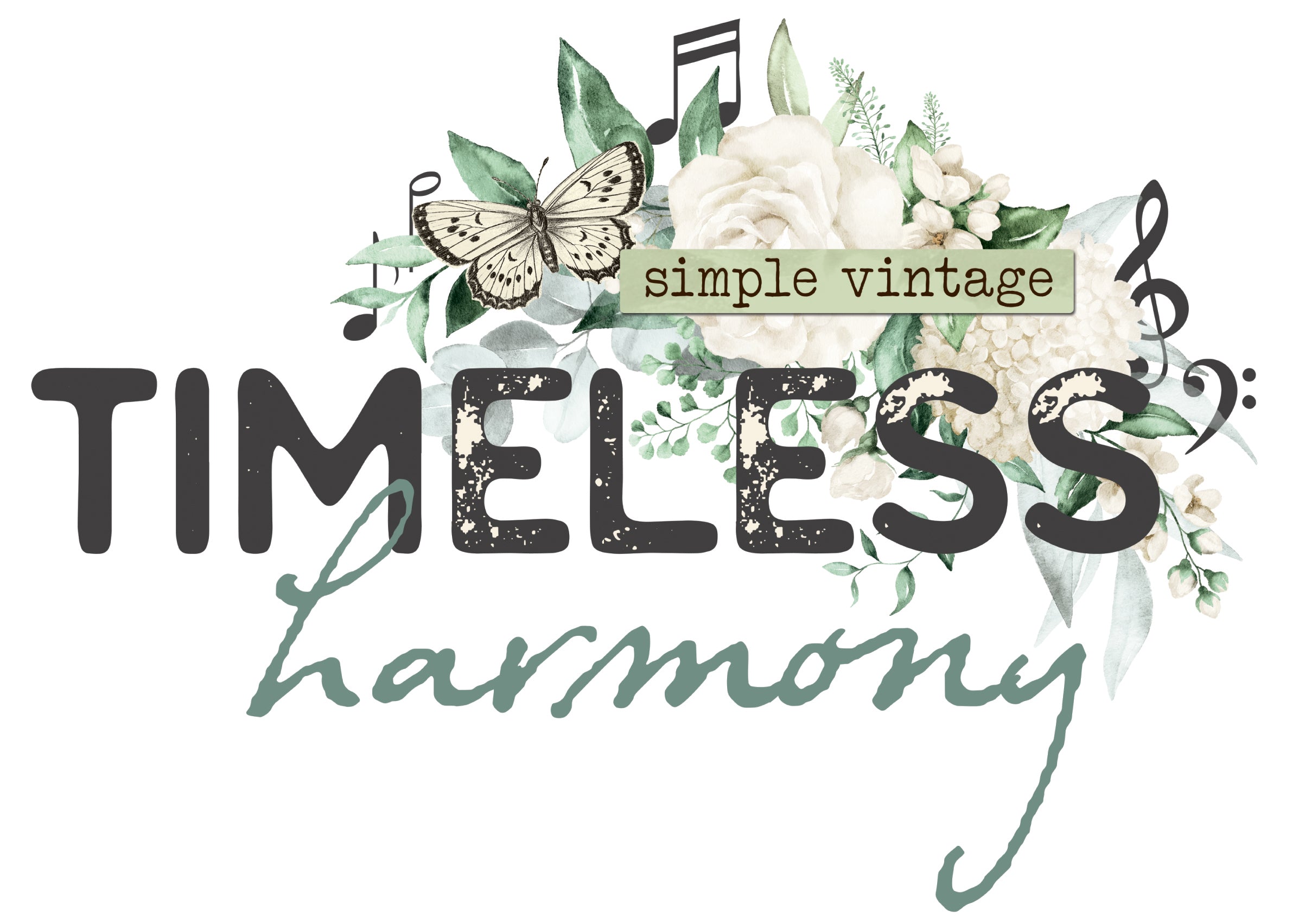 Simple Vintage Timeless Harmony 4X6 Album Kit by Simple Stories **Pre-Order**