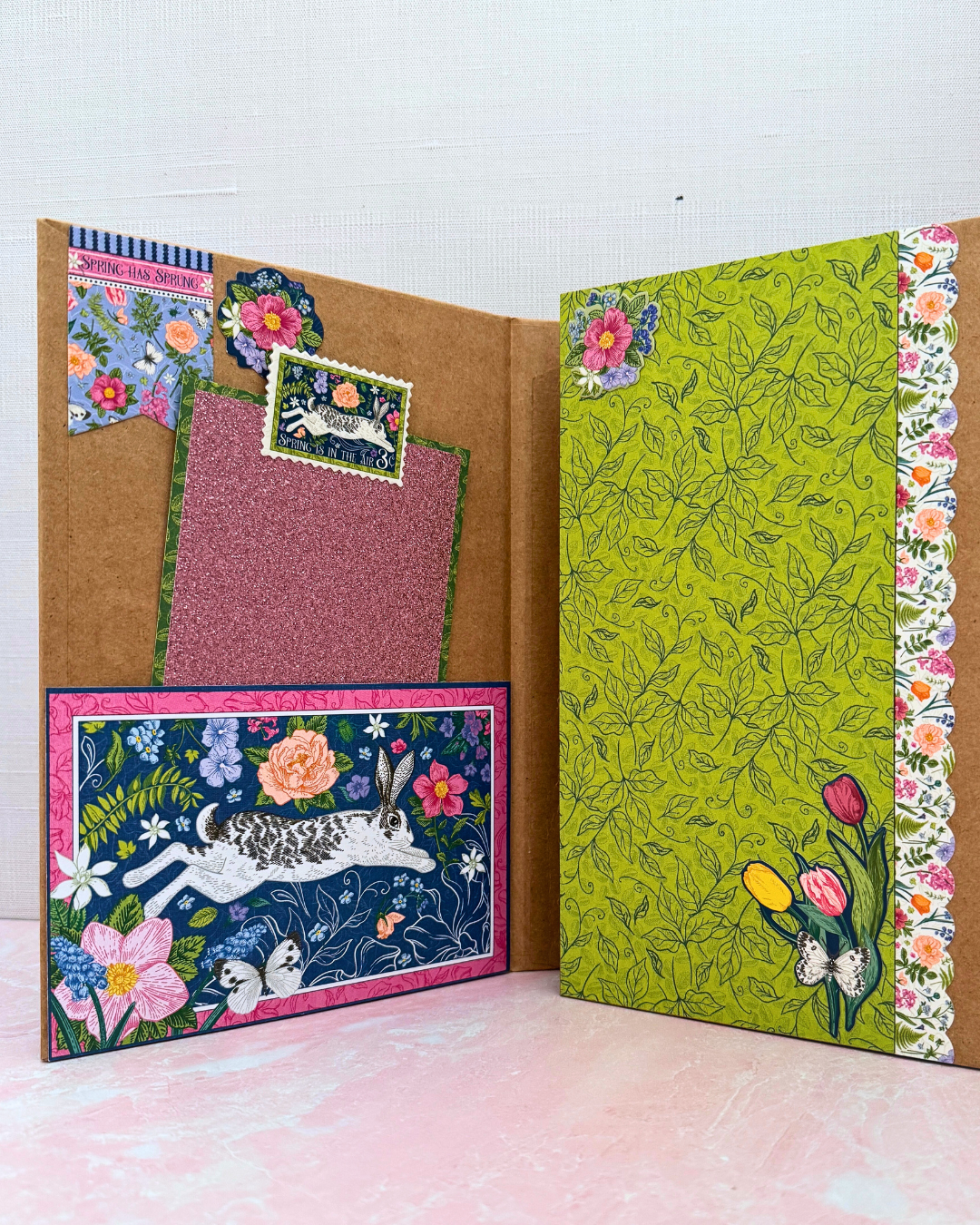 Graphic 45 Class Series Vol 2 2025 - Spring is in the Air – Interactive Folio Album