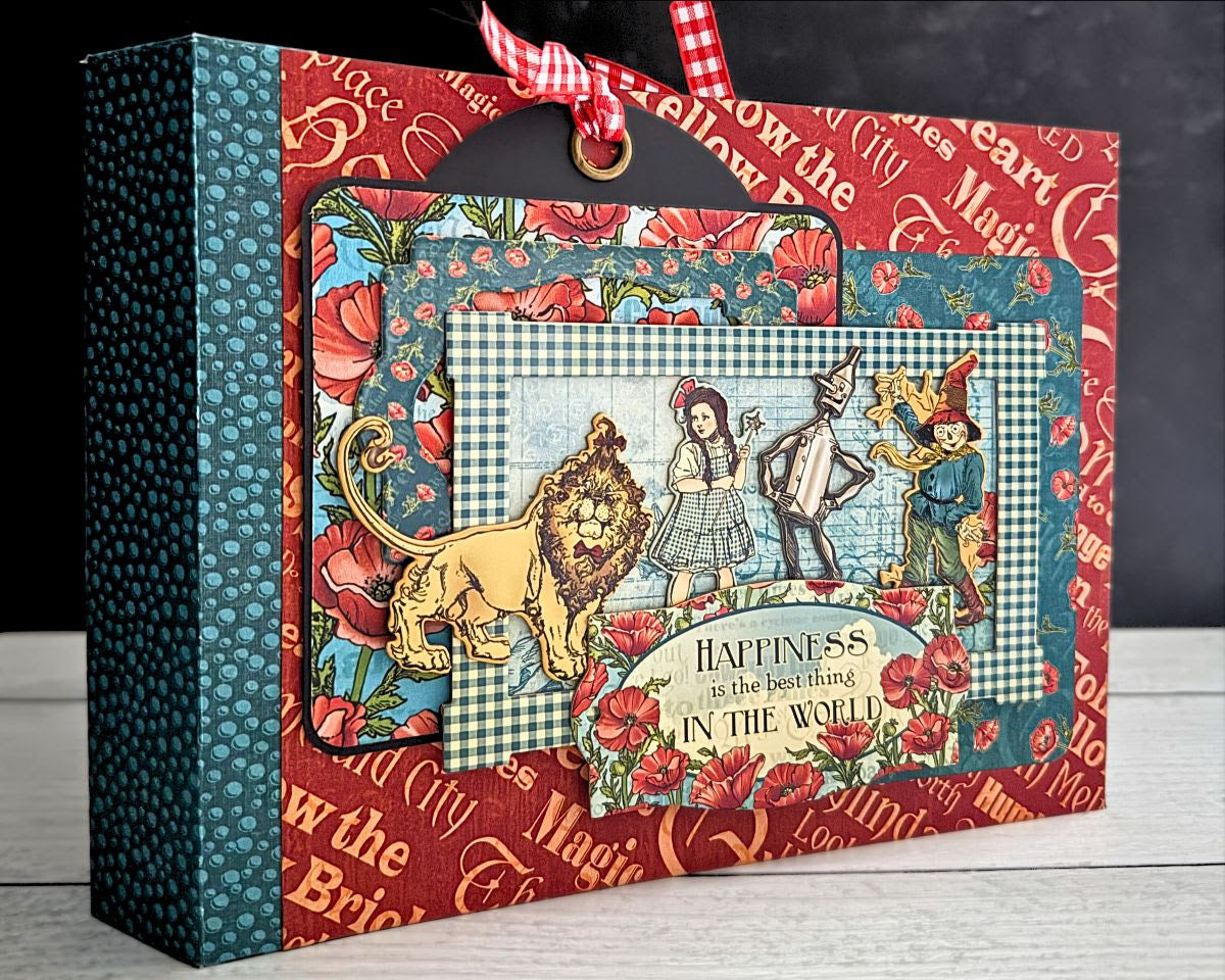 Graphic 45 Class Series - Wonder of Oz Accordion Tag Album Kit