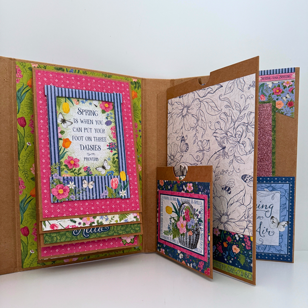 Graphic 45 Class Series Vol 2 2025 - Spring is in the Air – Interactive Folio Album