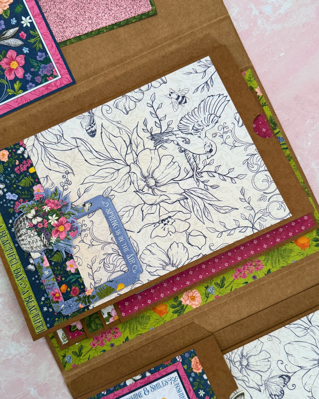 Graphic 45 Class Series Vol 2 2025 - Spring is in the Air – Interactive Folio Album