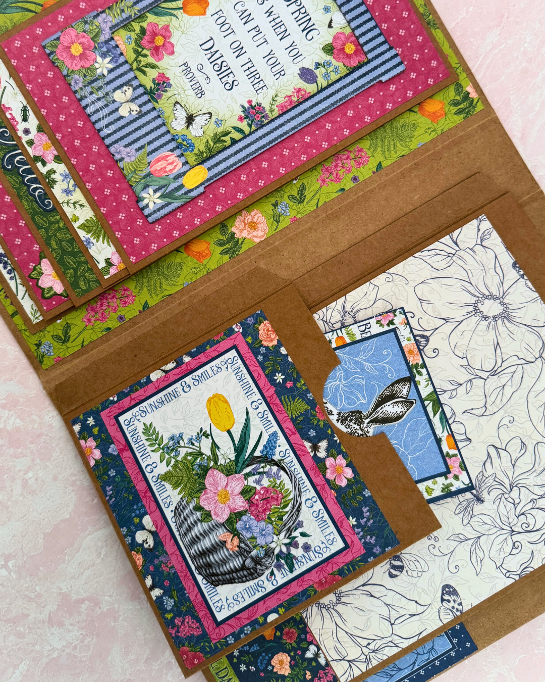 Graphic 45 Class Series Vol 2 2025 - Spring is in the Air – Interactive Folio Album