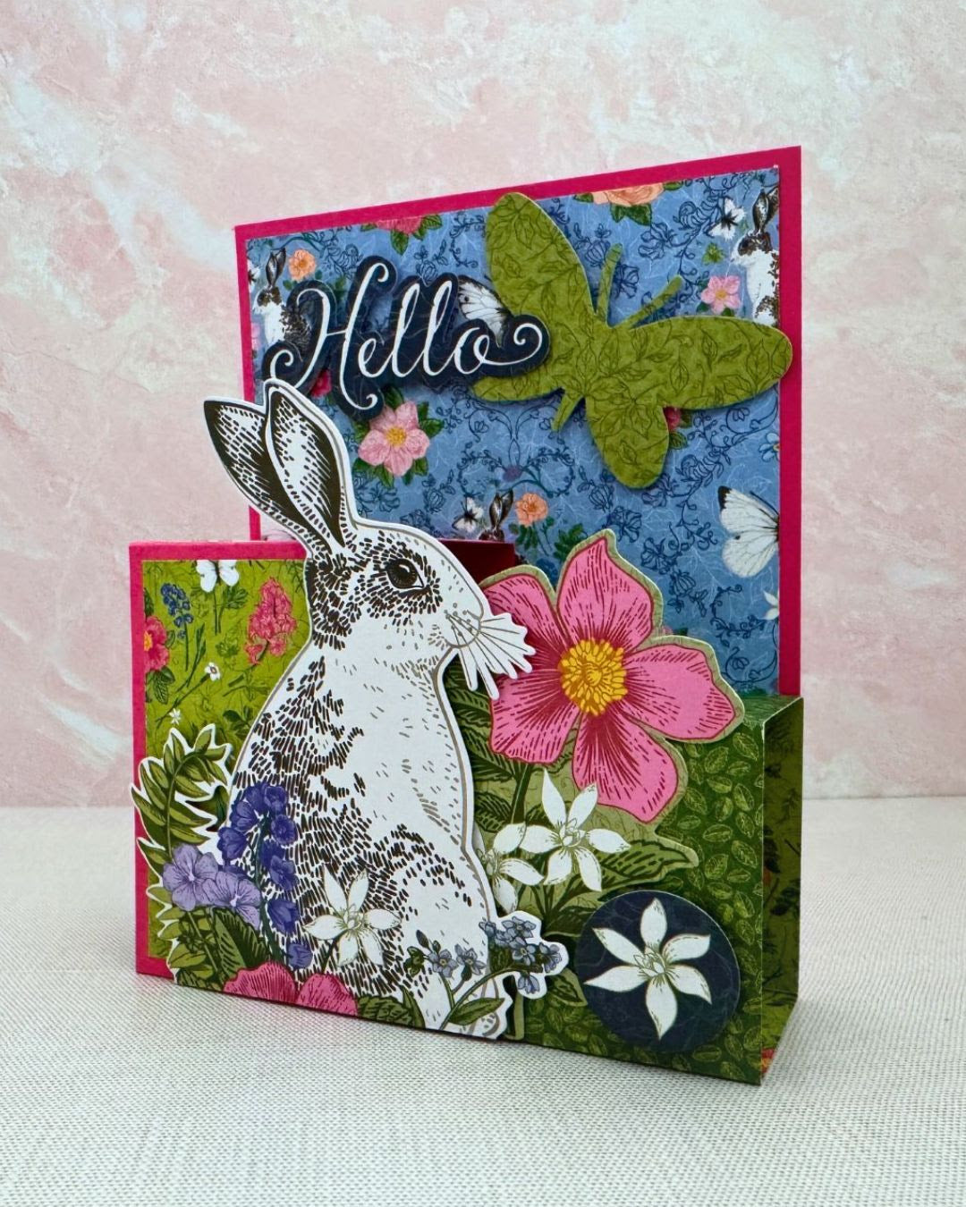 Graphic 45 Card Class Series Vol 2 2025 - Spring is in the Air – Pop-Up Card Set