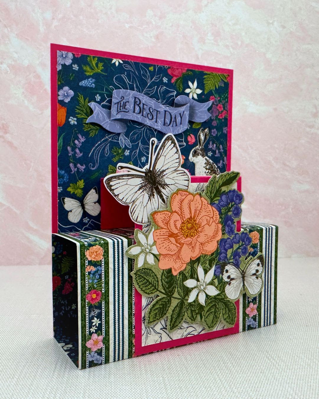 Graphic 45 Card Class Series Vol 2 2025 - Spring is in the Air – Pop-Up Card Set