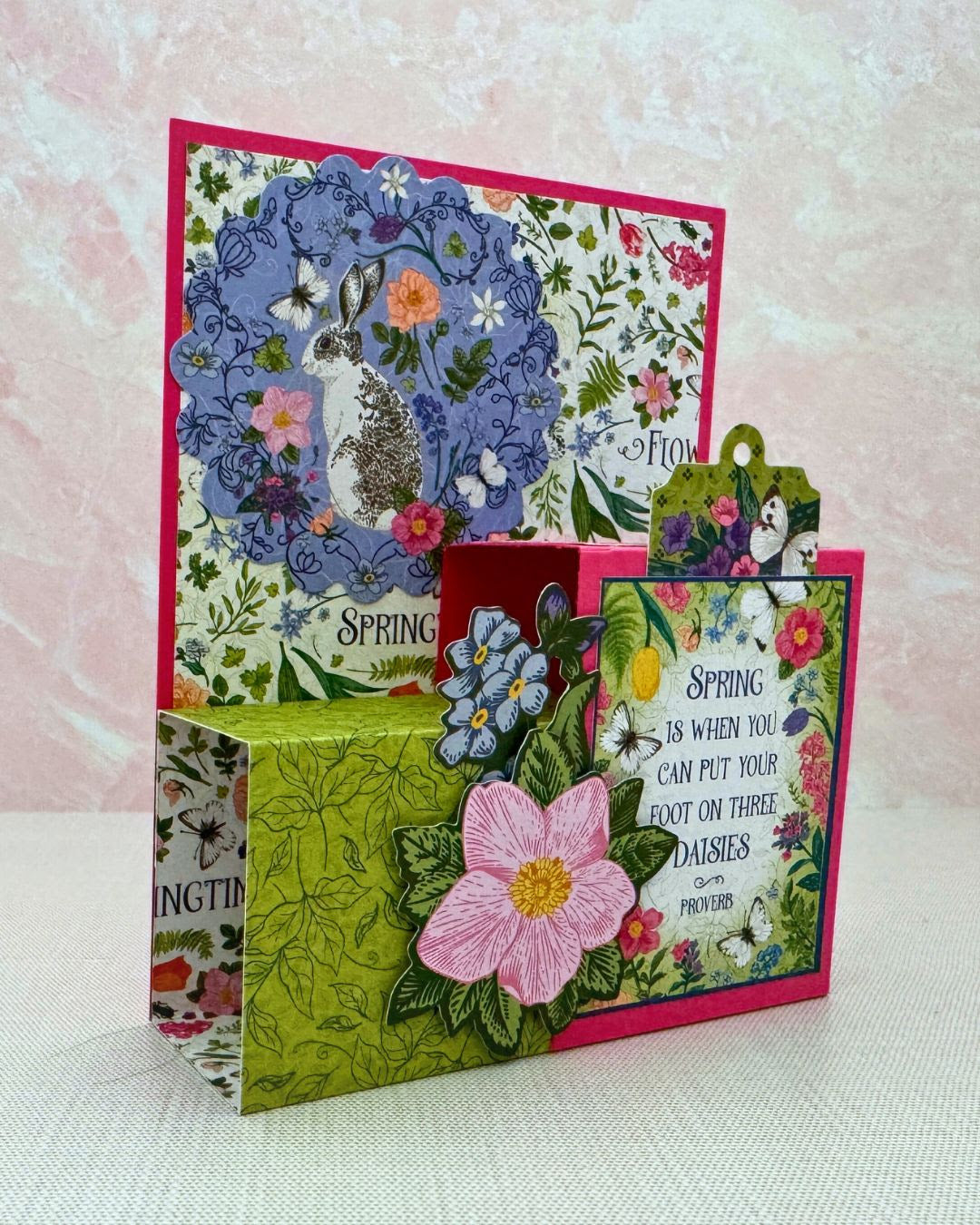 Graphic 45 Card Class Series Vol 2 2025 - Spring is in the Air – Pop-Up Card Set
