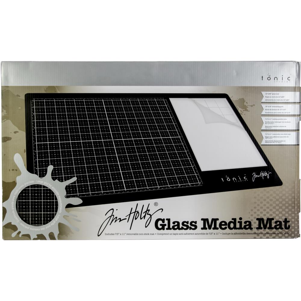 Tim Holtz Glass Media Mat 23.75"X14.25"