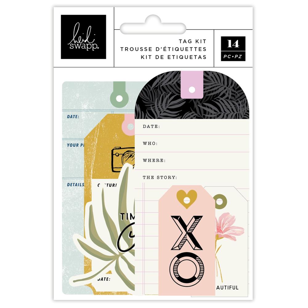 Old School Tag Set 14/Pkg