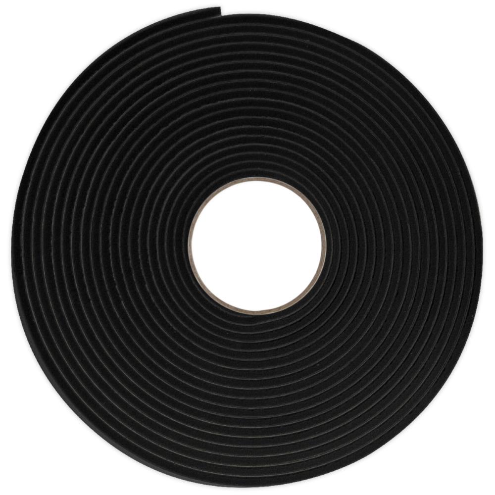 Crafty Foam Tape - Black Add dimension to borders and other projects. The permanent high-density tape features an easy-to-use peel-off liner and is ideal for most types of materials. This package contains 108 feet of .5-inch wide foam tape. Acid-free. Archival quality. Imported.